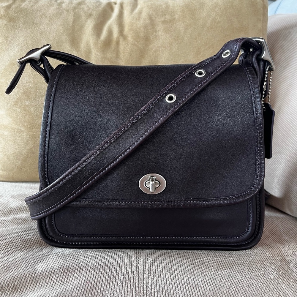 Rare! COACH 05 “Rambler Legacy” #9061 Aubergine/Nickel! (Purple)